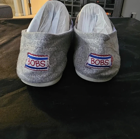 Bobs by Sketchers Silver shoes - Picture 3 of 8